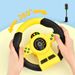360° Rotating Kids Steering Wheel Toy With 2 Buttons & Realistic Sound Effects - Interactive Pretend Play Car Toy For Children Ages 4-6 (Red/Yellow,_voghion.com