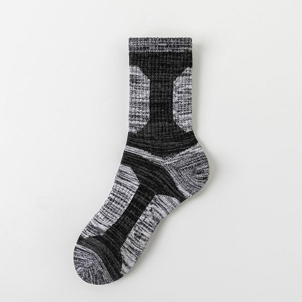 Zhuji Women's Thickened Towel Bottom For Outdoor Hiking, Running, Trekking, Skiing, Sweat-Absorbing Mid-Calf Sports_voghion.com