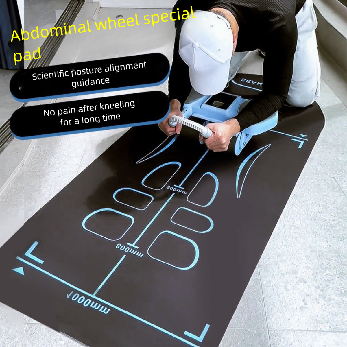 Matte speziell für Bauchmuskelrad_voghion.com