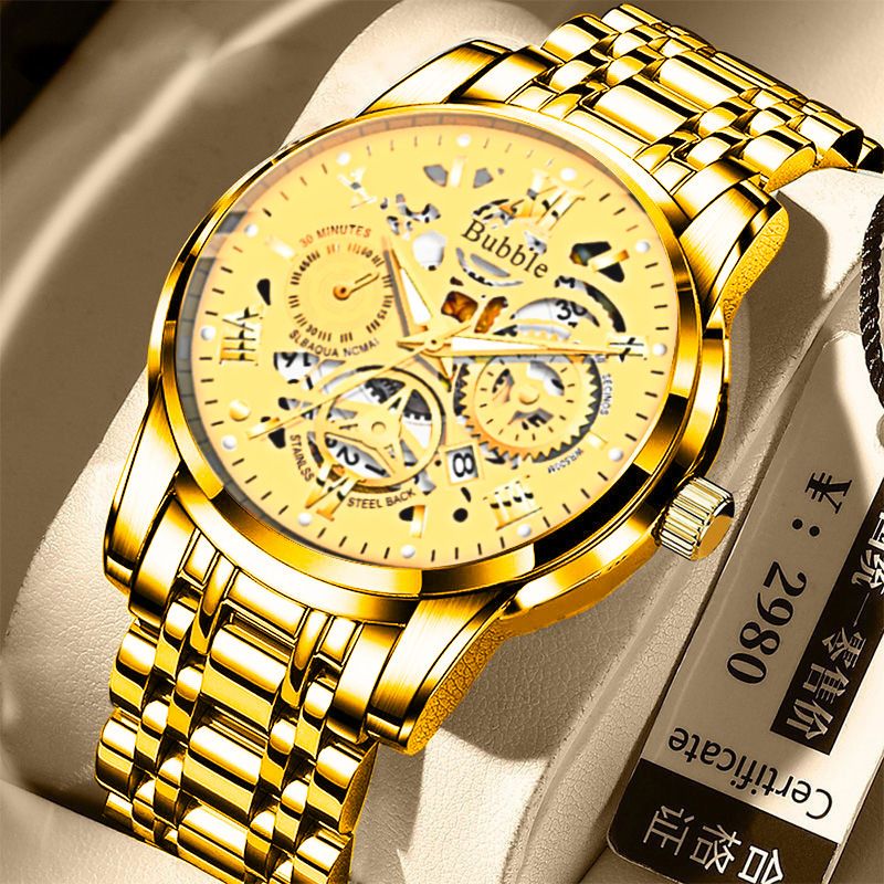 2024 New Swiss Brand Fully Automatic Movement Luminous Waterproof High-end Stylish Men's Watch_voghion.com