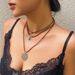 Collana PuRui Bohemia Multistrato Corda Marrone Con Ciondolo Geometrico Perline Di Pietra Naturale Choker Per Donne Gioielli Ragazze_voghion.com