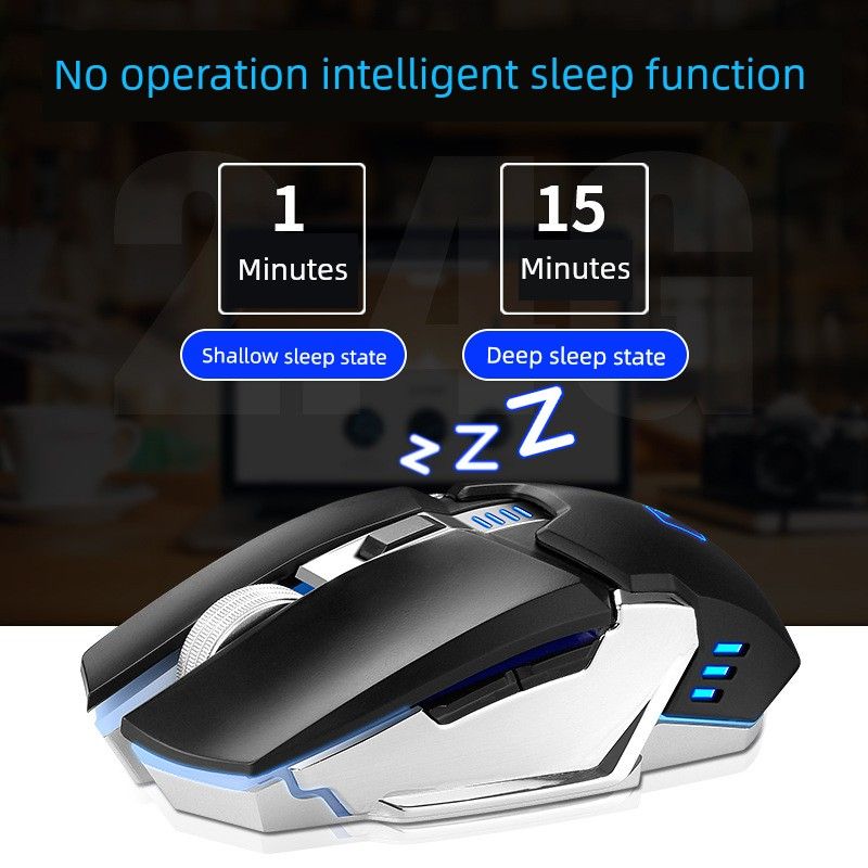 K670 Mamba Snake Drahtlose Tastatur Und Maus Set Wiederaufladbare Notebook Desktop-Computer E-Sport Spiel CF_voghion.com