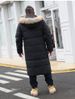 Daunenjacke für Herren in Übergröße, lang, über das Knie, Übergröße 300 Catties, dicke Winterjacke für Herren, extra groß, warm_voghion.com