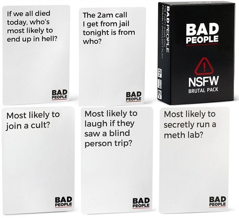 Bad People Basic/Erweiterungen Amerikanisch und Europa Beste Brettspiele Spielzeug_voghion.com