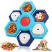 New Product Puzzle Pet Multi-layer Rotating Turntable Slow Food Plate Training Dog Foraging Toy_voghion.com