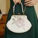Borsa a mano in pelle con ricamo di loto in stile cinese Cheongsam Hanfu della serie Xiutang_voghion.com