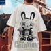 C&JChina-Chic street hip-hop label  three-dimensional printing short sleeved t-shirt men's fashion ins loose fatso_voghion.com