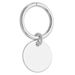 Sterling Silver Rhodium Plated Key Chain_voghion.com