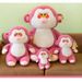 Pink Plush Adorable Gorilla Toy For Kids And Girls With Soft Plush Fabric Short_voghion.com