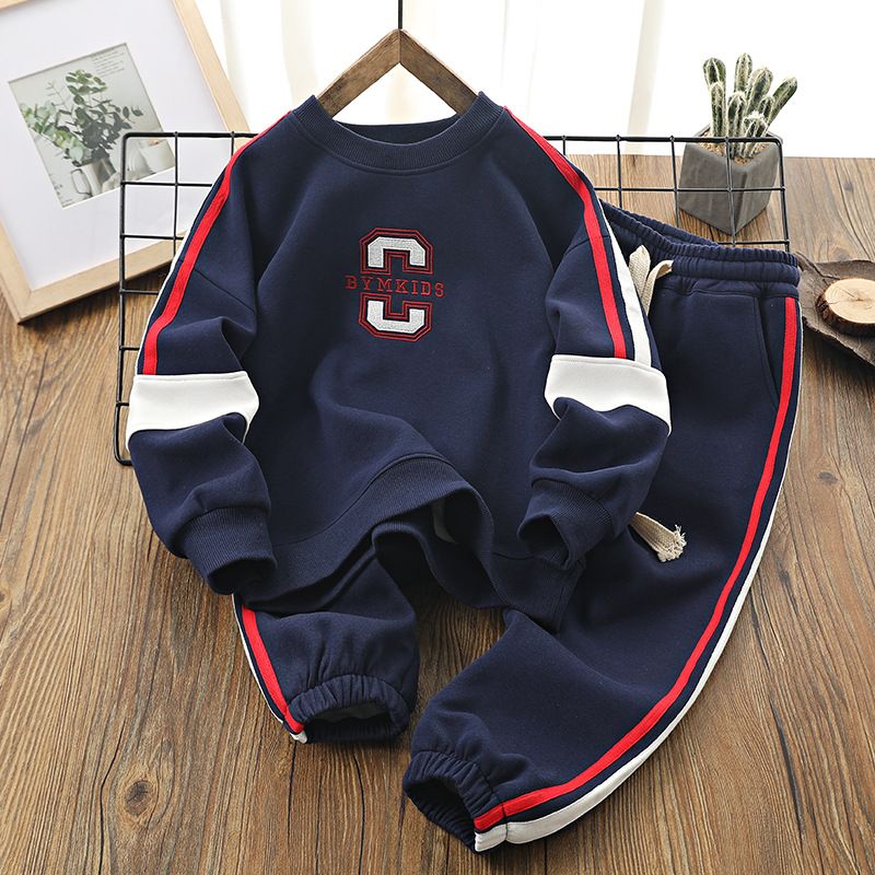 Kids’ Clothing Sports Suits For Boys Spring Two Piece Suits Children's Spring And Autumn Youth Clothes For Children's Clothing_voghion.com