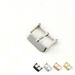 Fivela de pino de fivela de ponto Acessórios para relógios IP galvanoplastia 316L fivela de relógio de aço inoxidável 8 22 mm_voghion.com