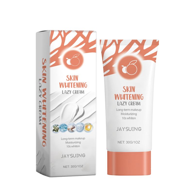Jayswing Moisturizing Mild Feuchtigkeitsspendende und feuchtigkeitsspendende Hautaufhellende Lazy Face Cream_voghion.com