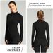 Women's Tracksuit Slim Fit Long Sleeved Fiess Coat Yoga Crop Tops With Thumb Holes Gym Jacket Workout Sweatshirts_voghion.com