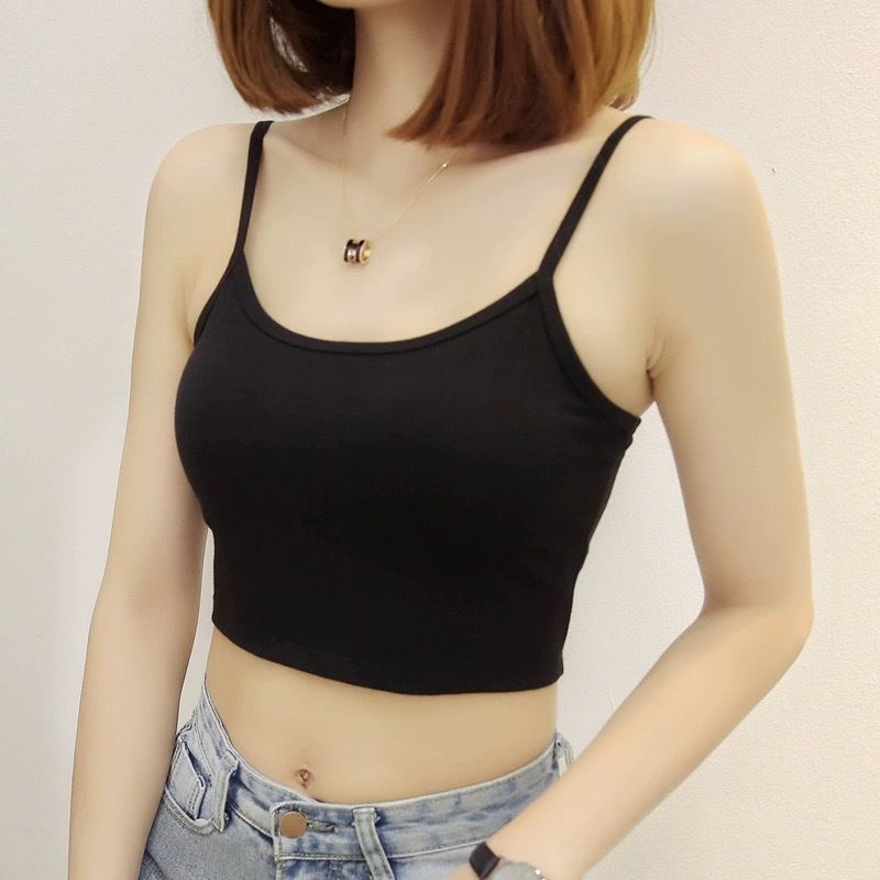 Women's fashion sleeveless vest halter_voghion.com