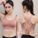 Women's Intimates Big Chest Push Up Sports Bra Thin Style High Strength Shockproof Can Be Worn Outside Cross Beautiful Back_voghion.com
