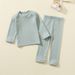 Kids' Clothing Autumn Clothes Long Sleeved T Shirts Suits Home Clothes Baby Suits_voghion.com
