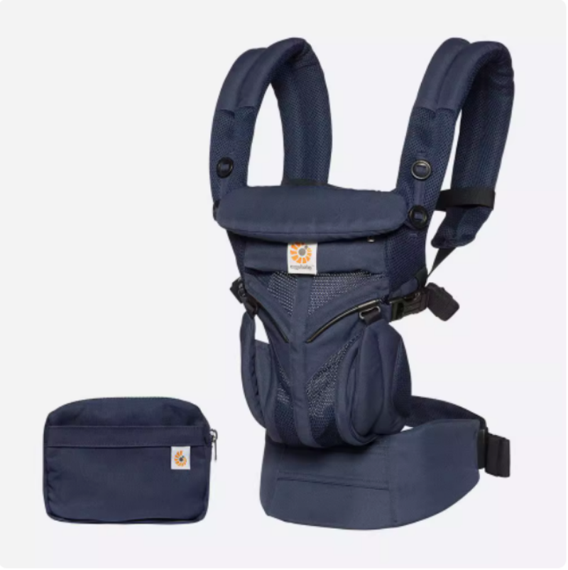 Ergonomikus Omni babahordozó pamut lélegző hátizsák tartó váll derék öv hevedertartók 360 kínai változat_voghion.com