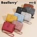 Card Bag Card Cases Women's Wallet Female High End Retro Student Accordion Wallet Card Holder Fashion Pu Zipper Small Wallet Female_voghion.com