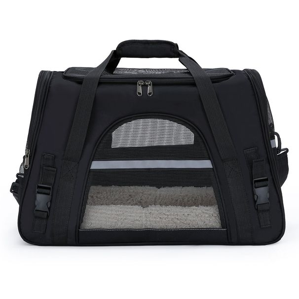 Přenosná malá venkovní oxfordská látková taška pro kočky, skládací, pro domácí mazlíčky, velká kapacita, taška pro kočky_voghion.com