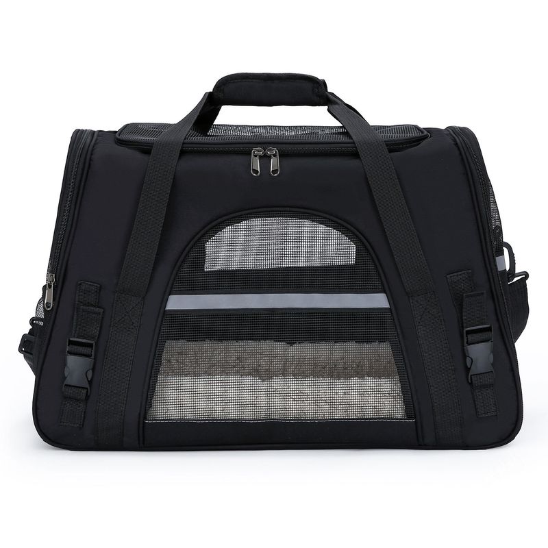 Draagbare kleine Oxford stoffen tas voor buiten, opvouwbaar, grote kattentas_voghion.com