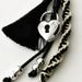 Hartvormige opengewerkte sleutelhanger voor dames, telefoonaccessoire, gevlochten lanyard, tasdecoratie_voghion.com
