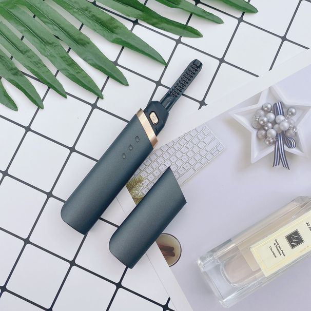 Piegaciglia per trucco Piegaciglia elettrico ricaricabile Strumento di bellezza riscaldante Piegaciglia per modellare localmente Piegaciglia elettrico_voghion.com