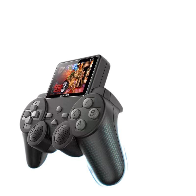 Videospielkonsolen S10 Handheld-Spielkonsole mit neuem Griff, Retro-nostalgische Mini-Arcade, 520 Spiele, Spielkonsole für zwei Spieler_voghion.com