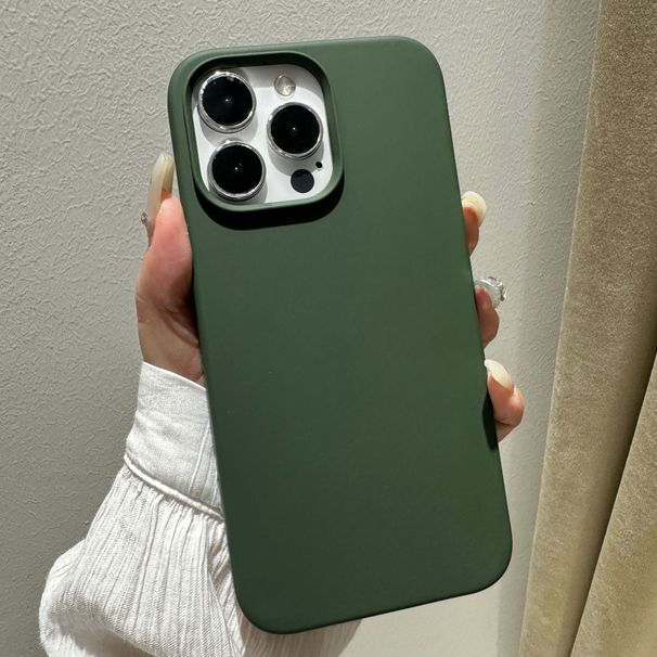 Suitable For IPhone Liquid Silicone Phone Case, Iphone 16 Promax/16 Pro All Inclusive Anti Fall Protective Case Cover_voghion.com