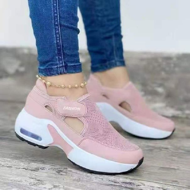 Nuove scarpe casual traspiranti quotidiane basse e piatte in viscosa con testa rotonda e colore_voghion.com