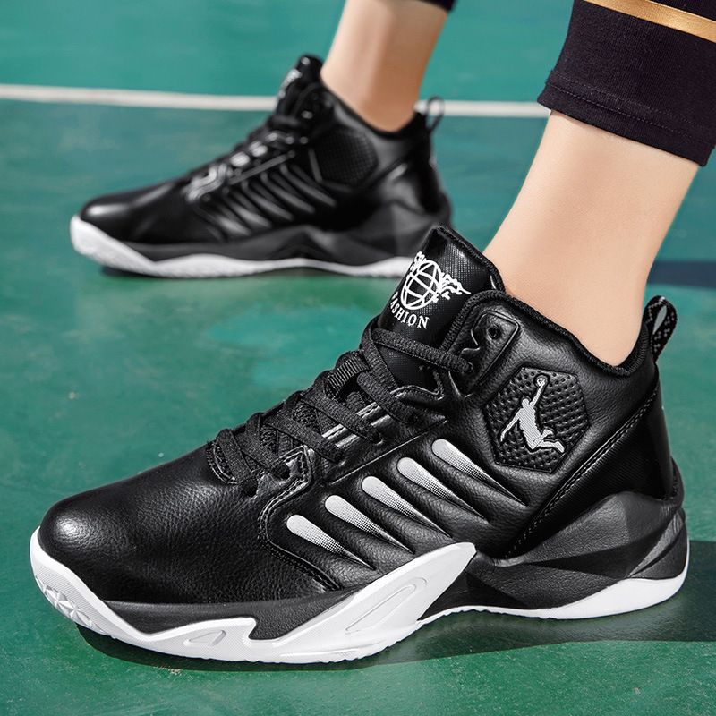 Basketball Shoes High Quality Boys Soft Top Thick Sole Non-slip Kids Sneakers Children Trainer Outdoor Boy Sport Basket_voghion.com