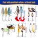 24 Pieces 06 Model Lure Christmas Gift Blind Box Fishing Set With Spinnerbaits And Minnows Creative_voghion.com