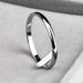 Fashion KNOCK Titanium Steel Rose Gold Anti-allergy Smooth Simple Wedding Couples Rings Bijouterie for Man or Woman Gift_voghion.com