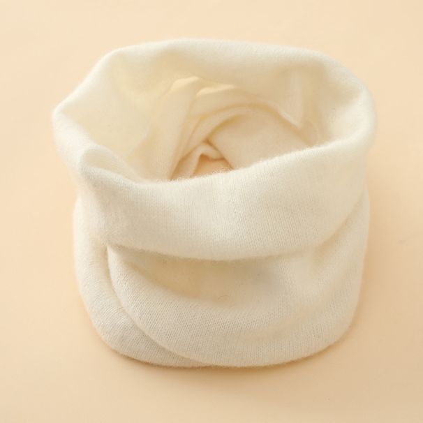 Scaldacollo in maglia morbido e accogliente 24 Autunno Inverno Unisex Semplice Versatile Caldo Sciarpa in cashmere tinta unita all'ingrosso_voghion.com