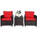 3 Pieces Rattan Patio Furniture Set with Washable Cushion_voghion.com