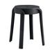 6 Pack Stackable Classroom Stools Plastic Stools Nesting Stools Colorful Round Stools Indoor Outdoor Flexible Seating Decorative Stools Chairs For Home Office School Classroom Black_voghion.com