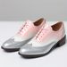 2025 neue frauen Flache Oxford Britischen Stil High Heels Mode Gemischt Schuhe_voghion.com