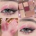Pink Seven-color Rose Color Eyeshadow Palette Pearly Matte Glitter Eyeshadow Pallete Shiny Earth Color Eye_voghion.com