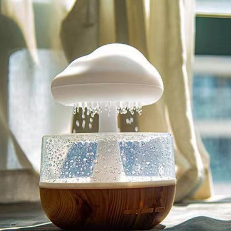 Een creatieve USB elektrische luchtbevochtiger kunst decoratieve nachtelijke sfeerverlichting woonkamer_voghion.com