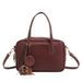Forest Retro Tote Bag Women's Autumn And Winter New Large Capacity Commuter Handbag Shoulder Bag_voghion.com