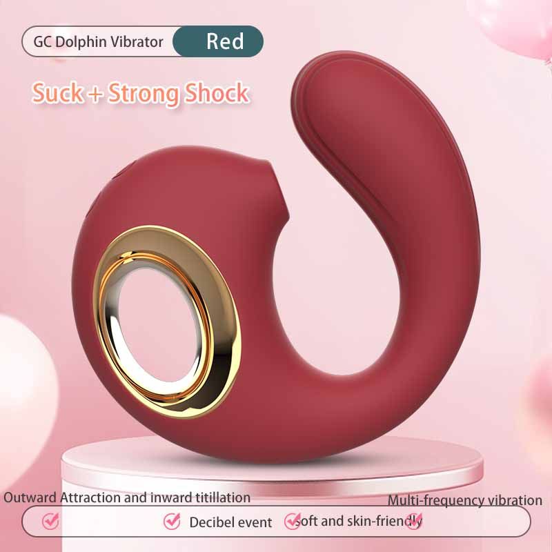 Vibrator 2 in 1 Toy Sex Stimulator For Women Tongue Licking Thrust Dildo G Spot Vibrator_voghion.com