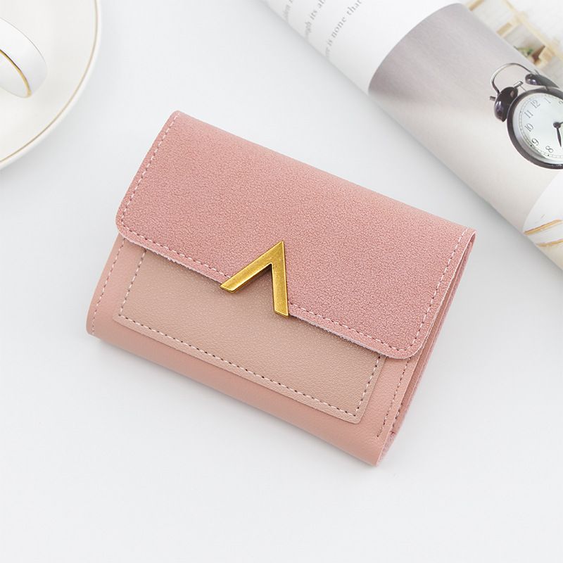 Cartera pequeña coreana con 70 % de descuento. Tarjetero con múltiples ranuras para mujer._voghion.com
