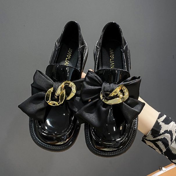 Pantofi de damă din piele, stil britanic, albi, cu talpă moale, stil francez, mocasini, pantofi de vară pentru femei_voghion.com