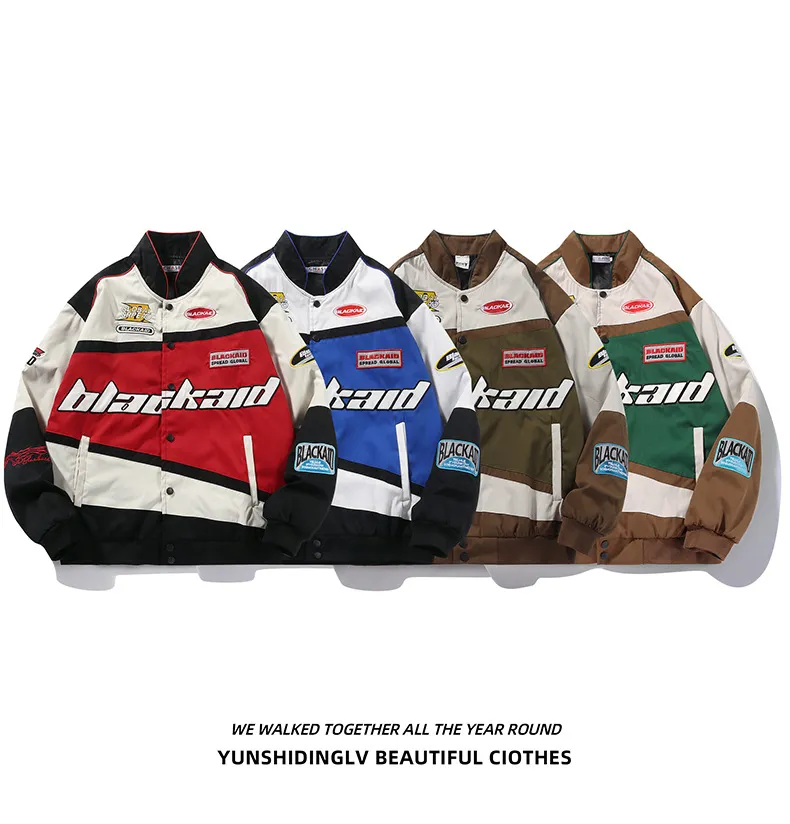 Vintage street fashion hip hop biker jacket for men_voghion.com