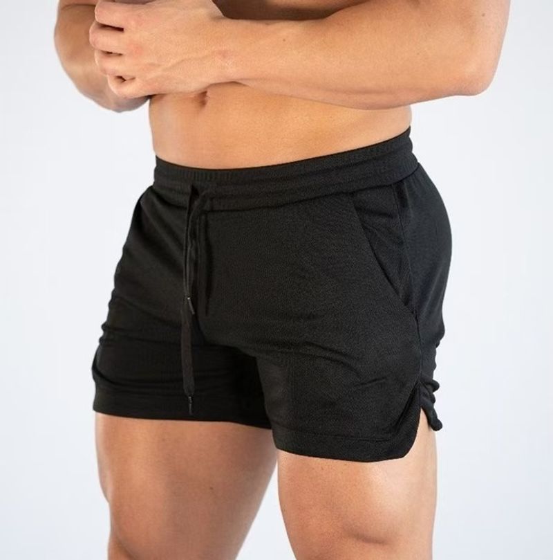 Men's Fitness Sports Shorts Men's Running Fitness Training Quick Dry Beach Pants_voghion.com