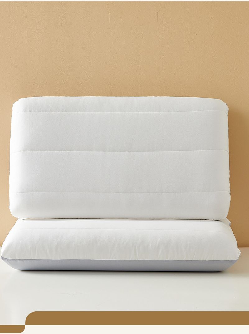 Deep Sleep Pillow, Design For Side & Back Sleepers, Orthopedic Cervical Shape Gently Cradles Head & Provides Neck Support & Shoulder Pain Relief_voghion.com