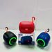 New M12 Bluetooth speaker, wireless outdoor portable card insertion, sound diaphragm with colored lights_voghion.com