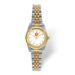 LogoArt Clemson University Pro Two-tone Ladies Quartz Watch_voghion.com