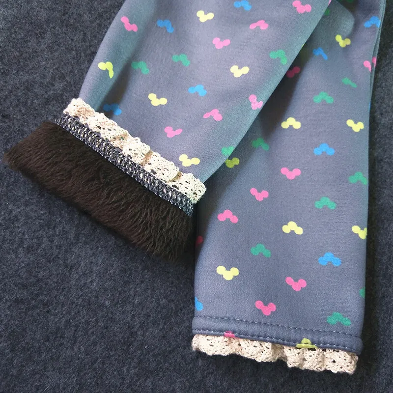 XUANMU enfants épaissir Leggings filles automne hiver Plus velours pantalon bébé filles garçons pantalon Infantil vêtements pour enfants XB003_voghion.com