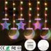 Luci decorative a LED a forma di stella con telecomando - 6 luci stellate colorate per decorazioni natalizie, per camera da letto, bar e feste_voghion.com