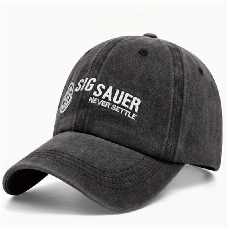 Washing SIG SAUER Baseball Hat Goods Men's and Women's Outdoor Hats_voghion.com